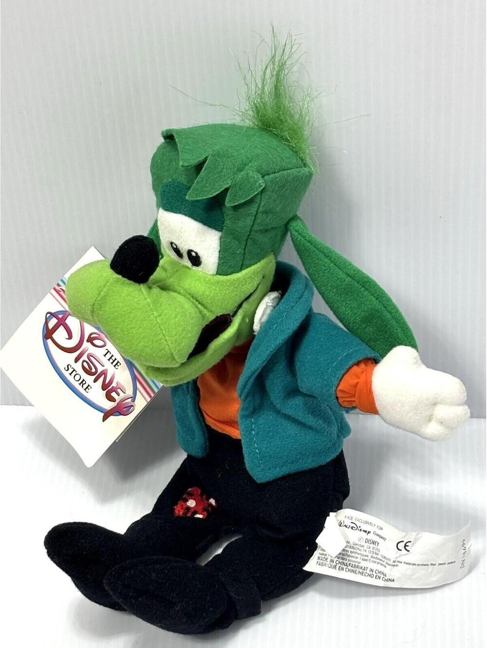 Disney Store Goofy as Frankenstein Plush Bean Bag 8" Halloween Toy, NWT